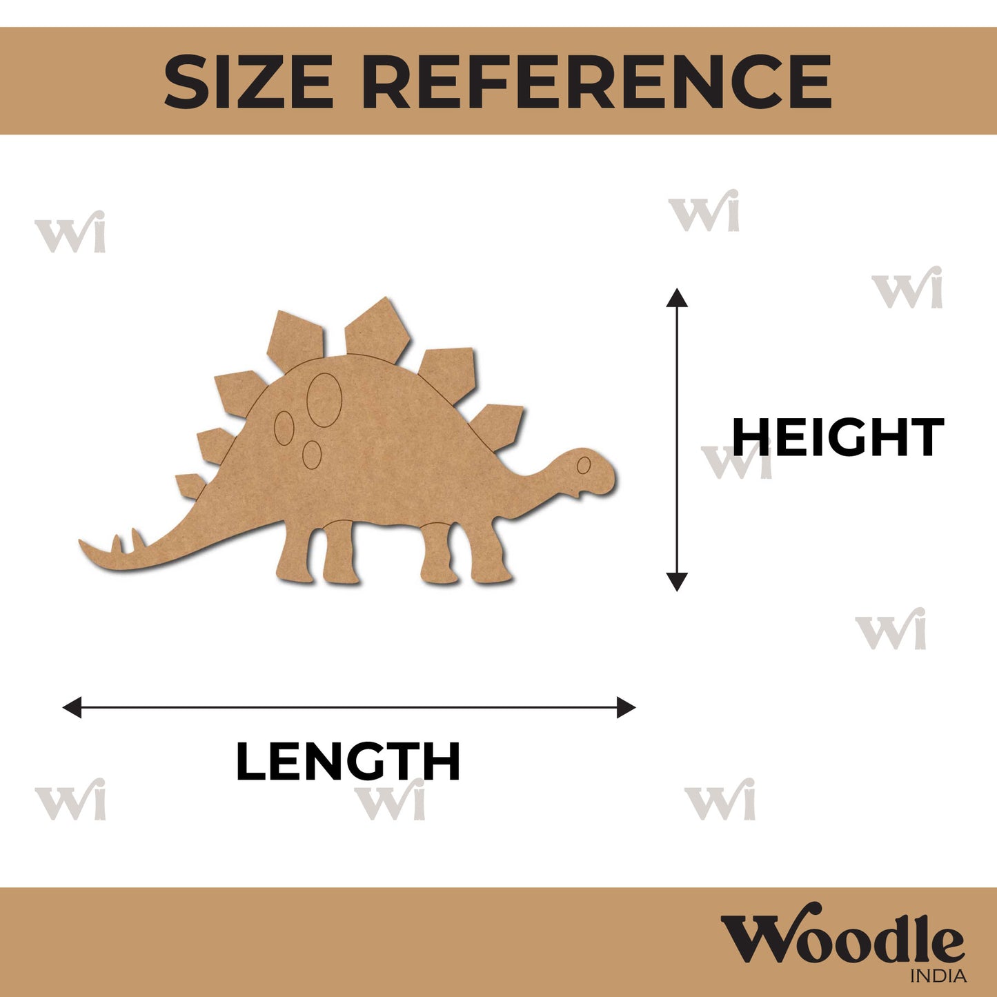 Dinosaur Pre Marked MDF Design 51