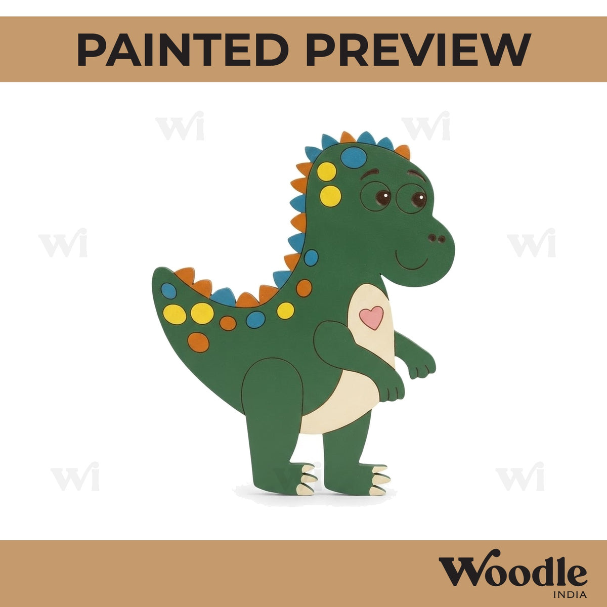Dinosaur Pre Marked MDF Design 6