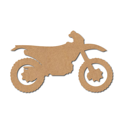 Dirt Bike Cutout MDF Design 1