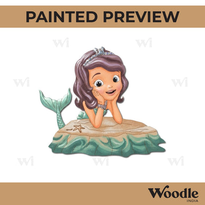 Disney Princess Ariel Pre Marked MDF Design 2