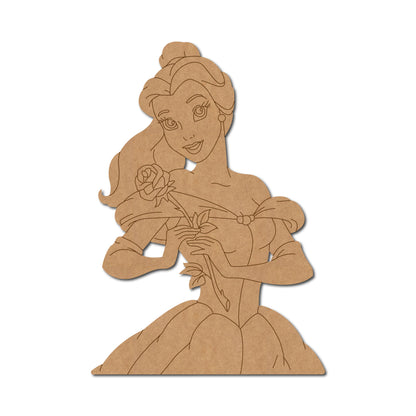 Disney Princess Bella Pre Marked MDF Design 2