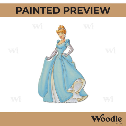 Disney Princess Cinderella Pre Marked MDF Design 2