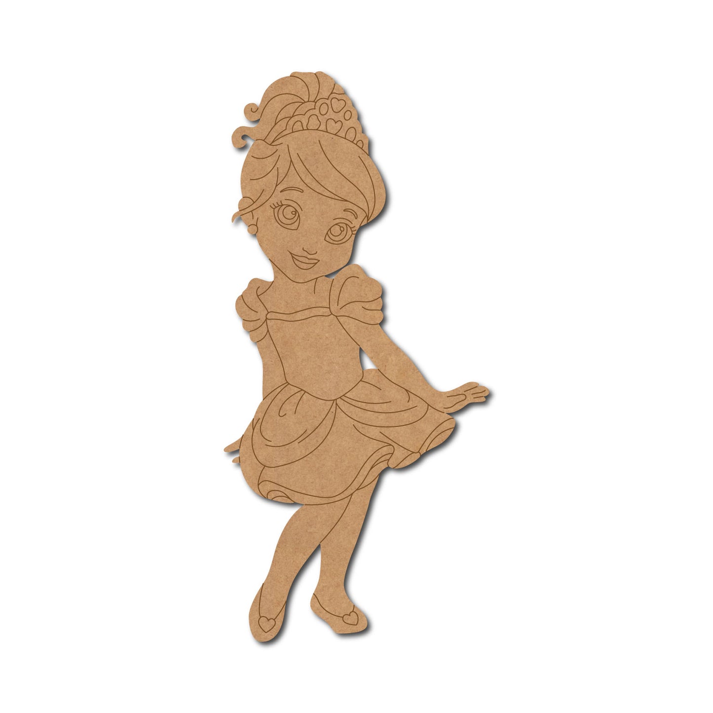 Disney Princess Cinderella Pre Marked MDF Design 3