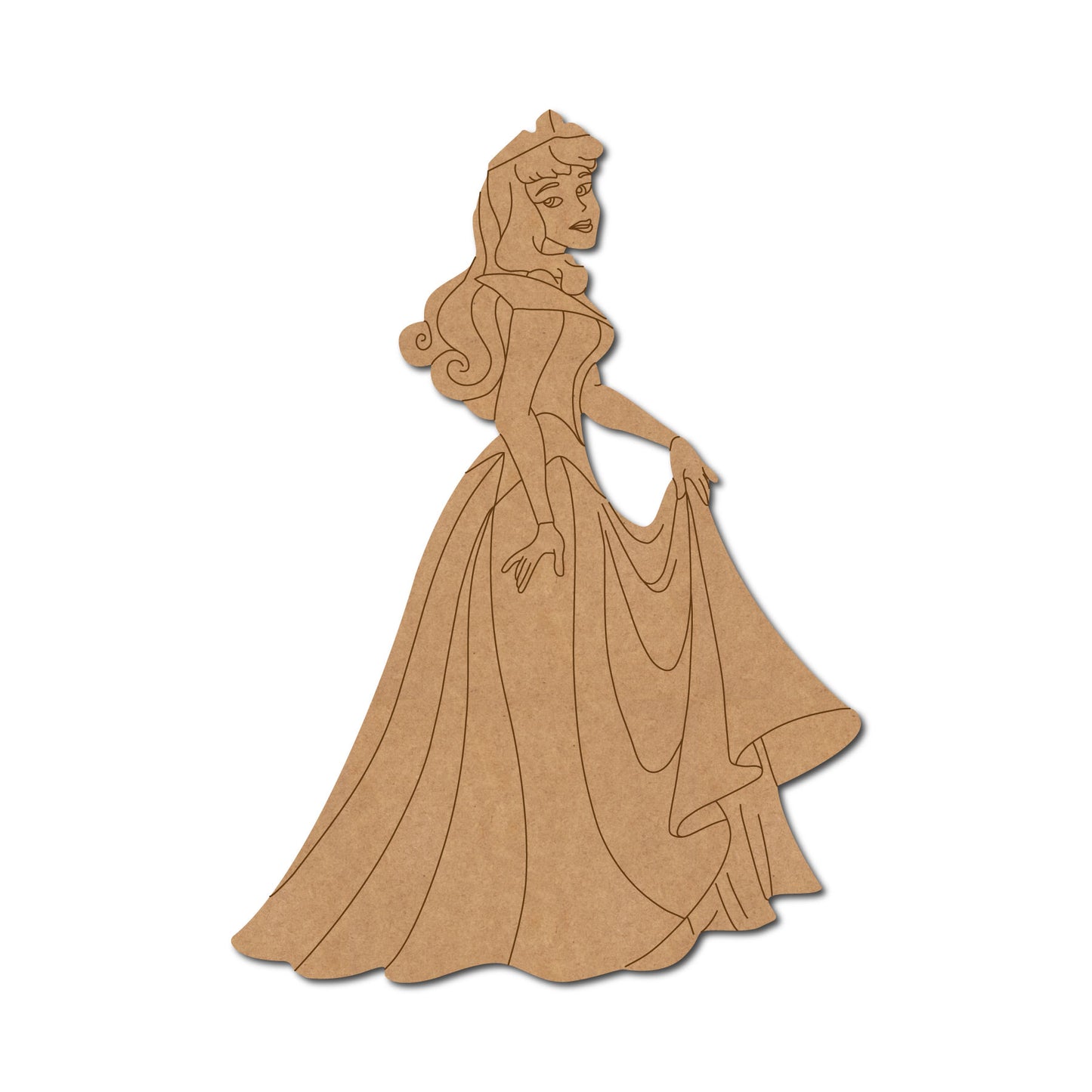 Disney Sleeping Beauty Princess Aurora Pre Marked MDF Design 1