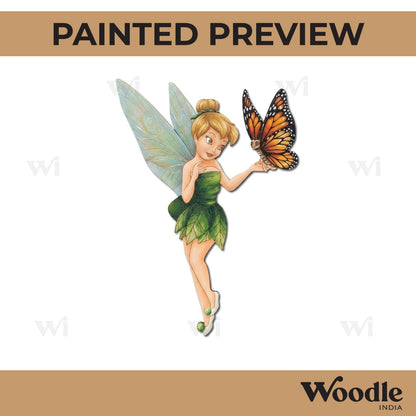 Disney Tinker Bell Fairy Pre Marked MDF Design 1