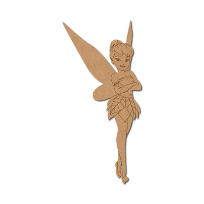 Disney Tinker Bell Fairy Pre Marked MDF Design 2