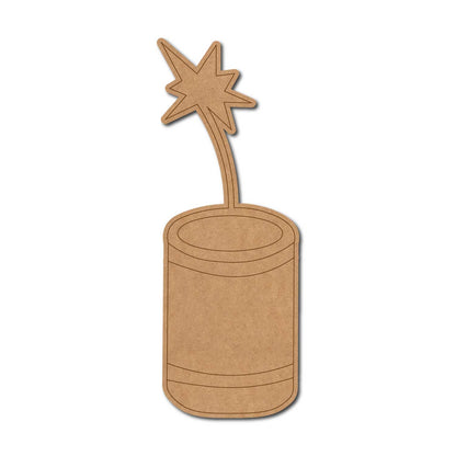 Diwali Fire Cracker Pre Marked MDF Design 2