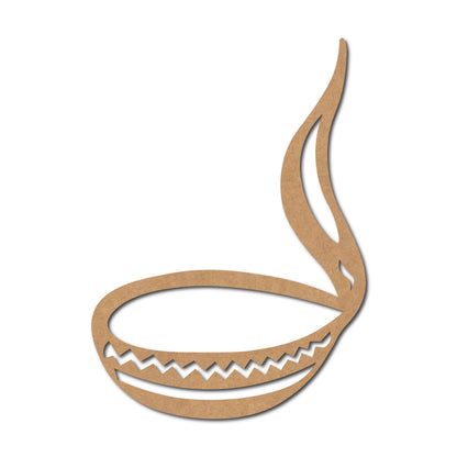 Diya Cutout MDF Design 2