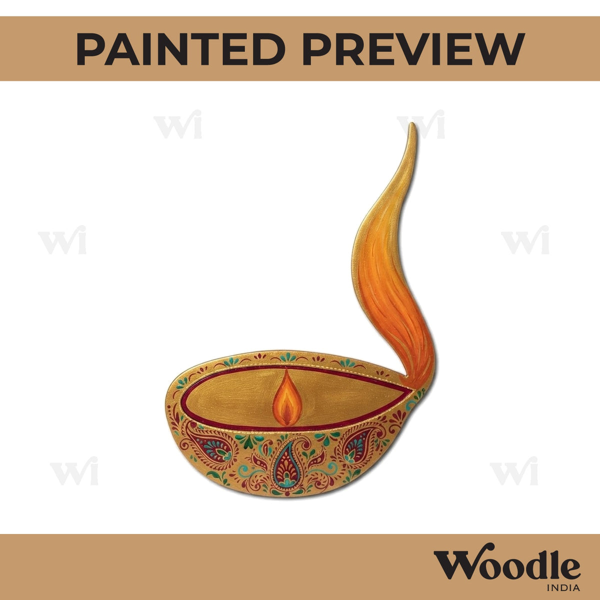 Diya Pre Marked MDF Design 1