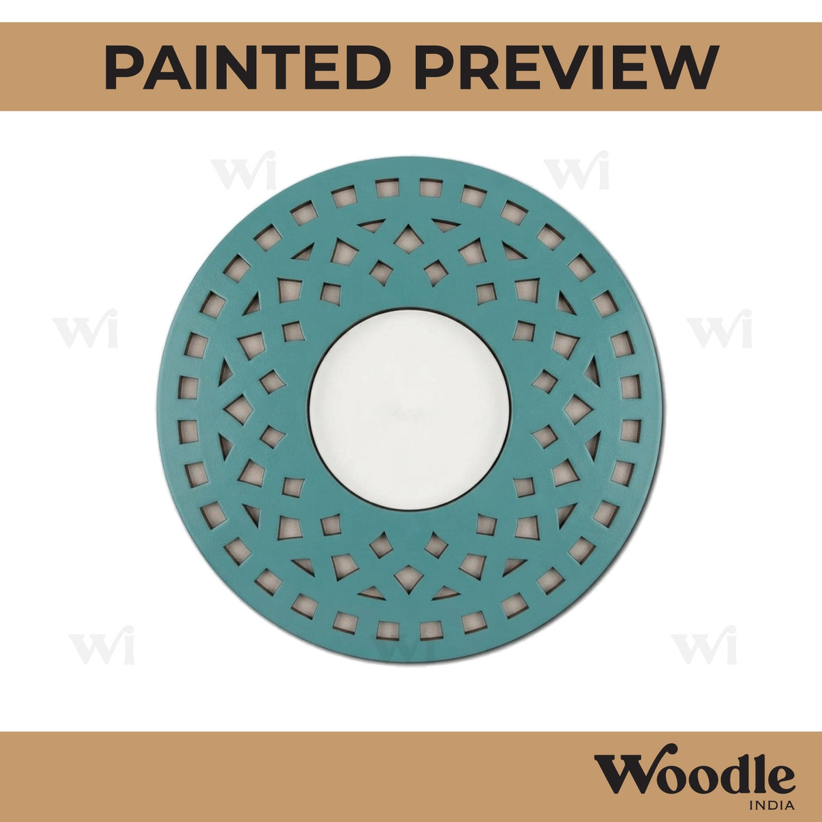 Diya Tealight Holder MDF Design 100