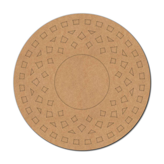 Diya Tealight Holder MDF Design 100
