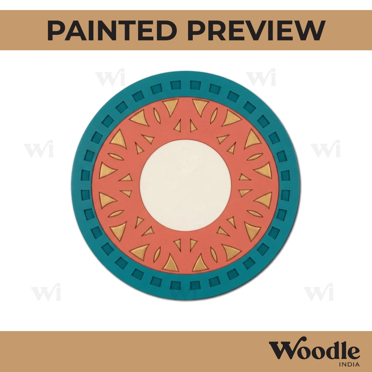 Diya Tealight Holder MDF Design 101