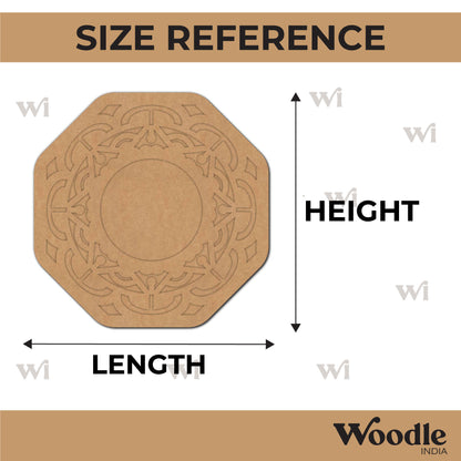 Diya Tealight Holder MDF Design 102