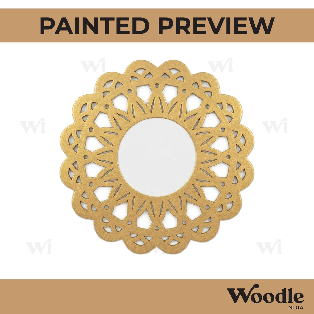 Diya Tealight Holder MDF Design 105