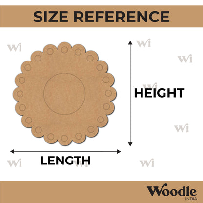Diya Tealight Holder MDF Design 106