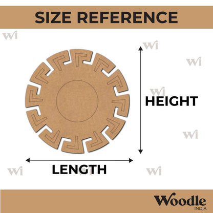 Diya Tealight Holder MDF Design 110