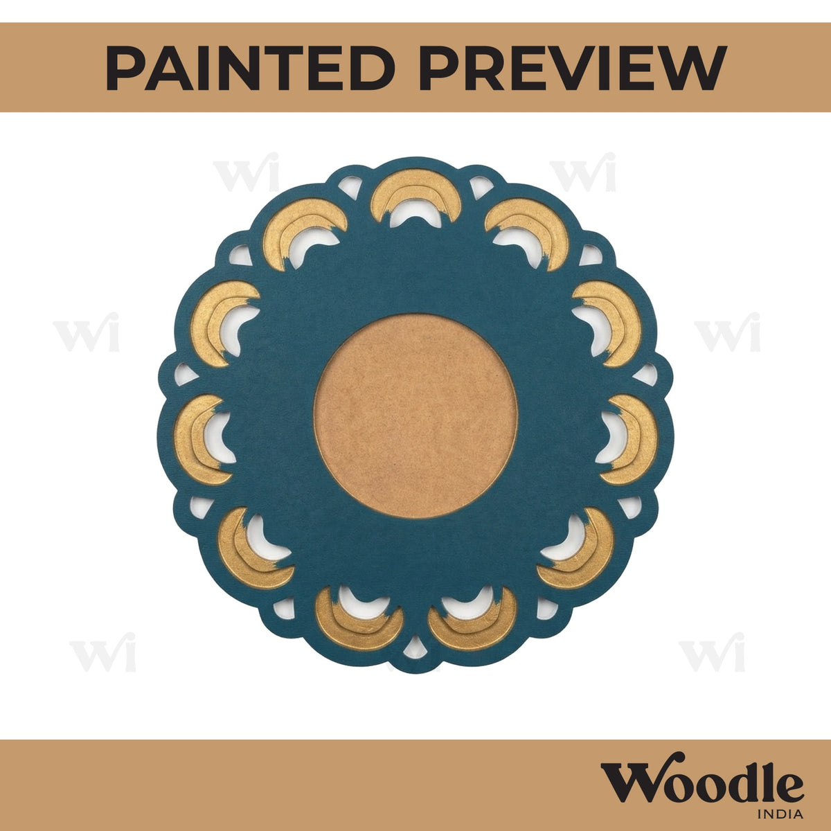 Diya Tealight Holder MDF Design 111