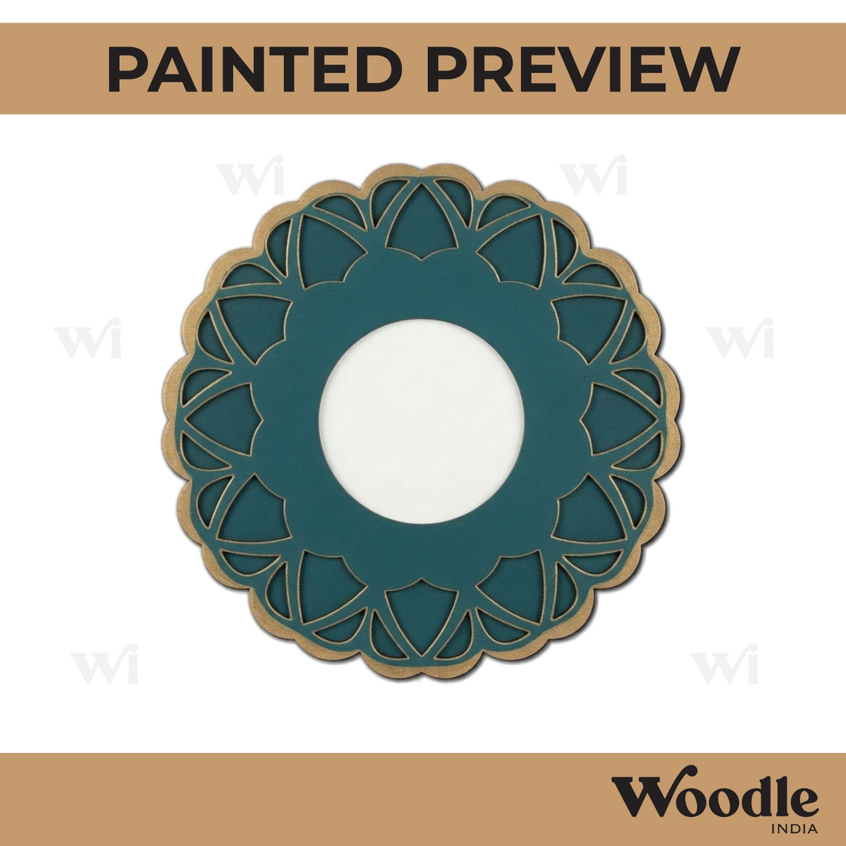 Diya Tealight Holder MDF Design 112