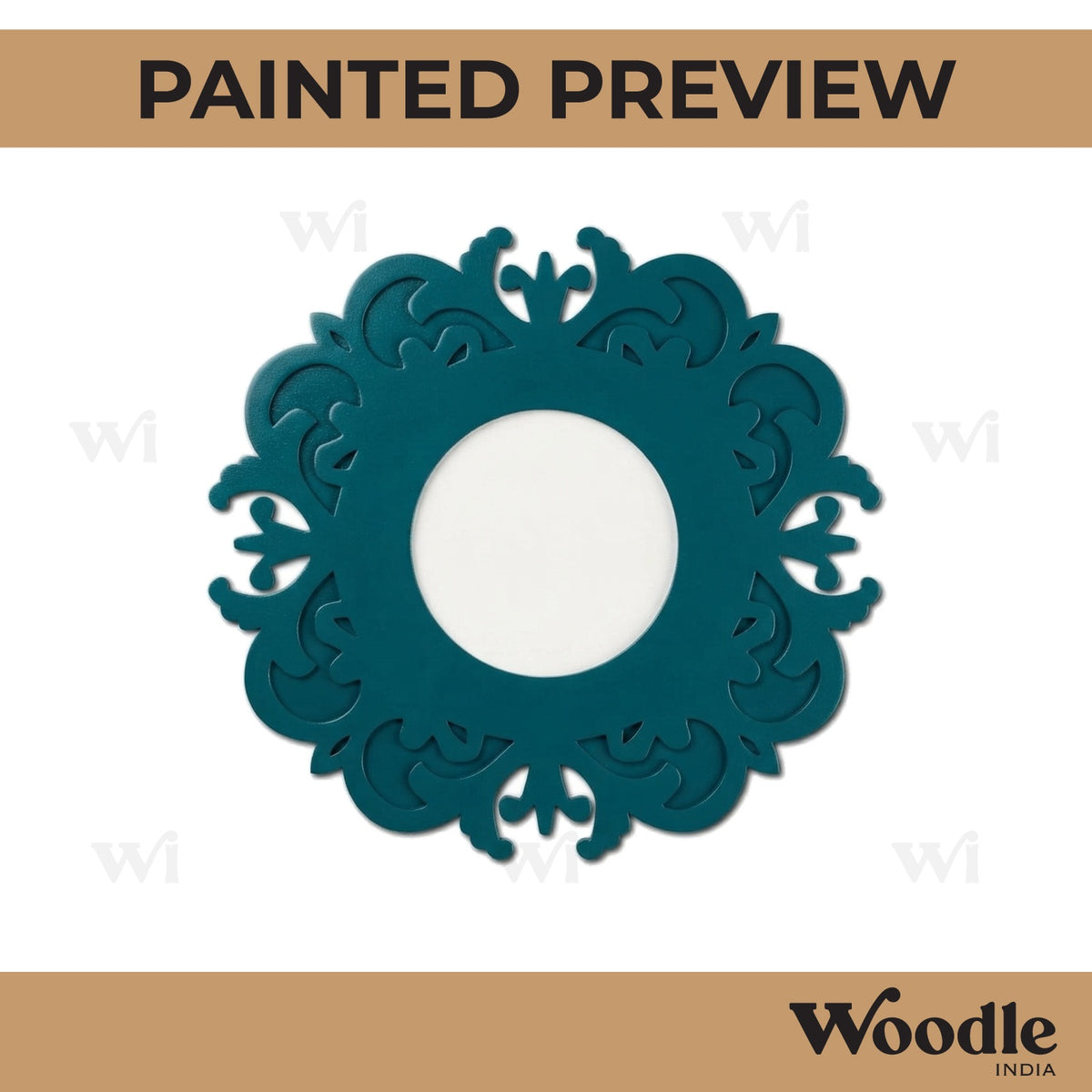 Diya Tealight Holder MDF Design 114