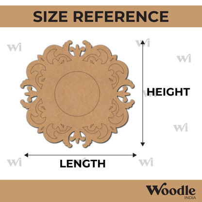 Diya Tealight Holder MDF Design 114