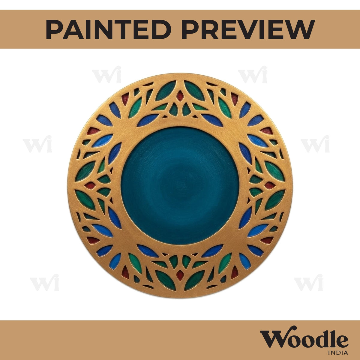 Diya Tealight Holder MDF Design 115