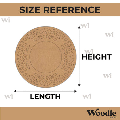 Diya Tealight Holder MDF Design 115