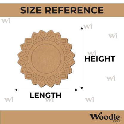 Diya Tealight Holder MDF Design 116