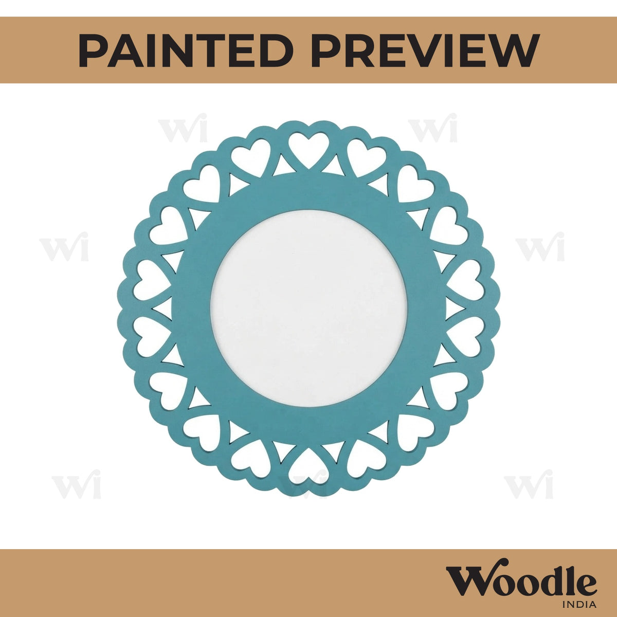 Diya Tealight Holder MDF Design 117