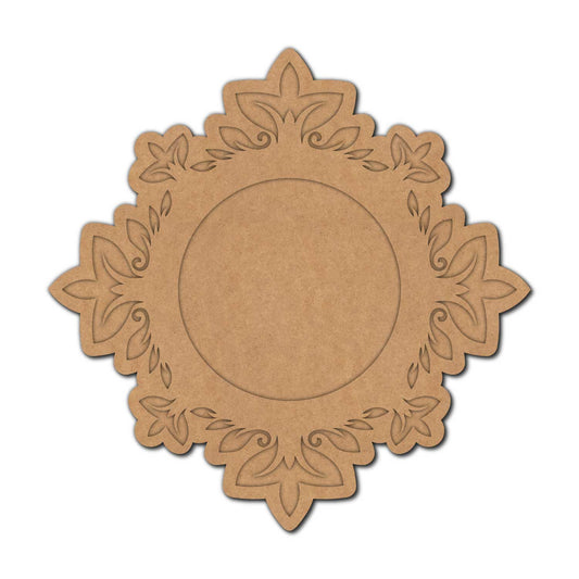 Diya Tealight Holder MDF Design 119