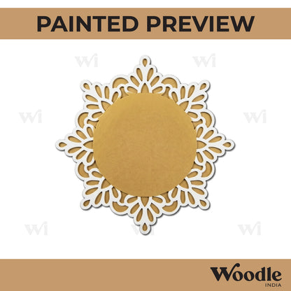 Diya Tealight Holder MDF Design 120