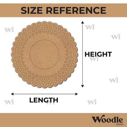 Diya Tealight Holder MDF Design 124