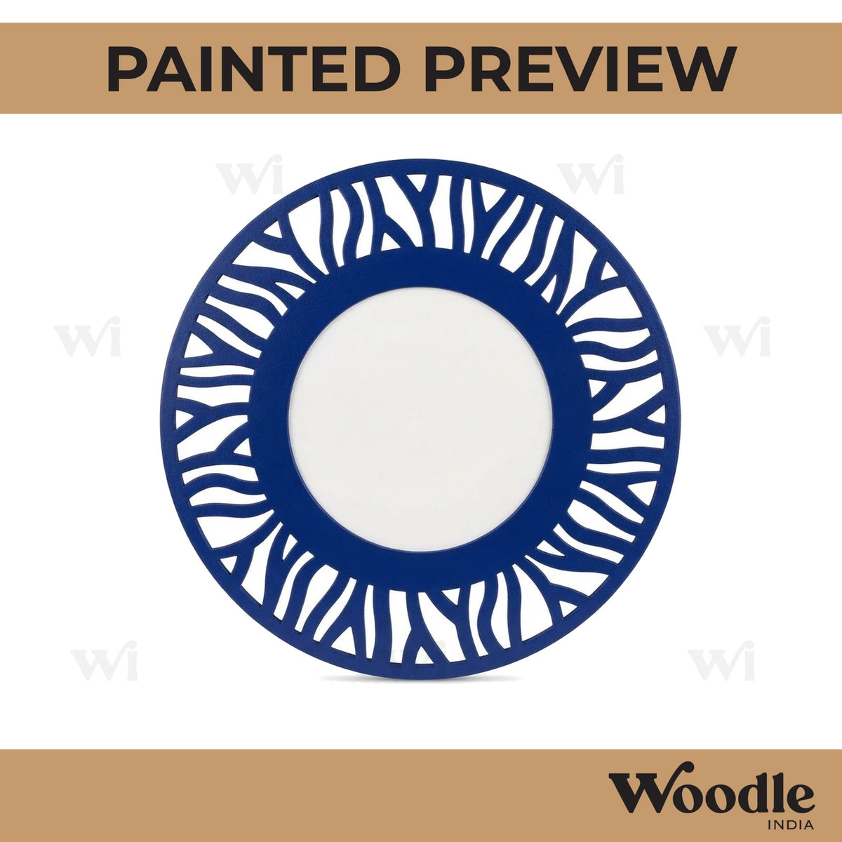 Diya Tealight Holder MDF Design 127