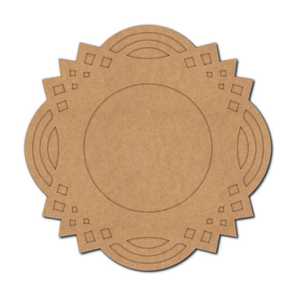 Diya Tealight Holder MDF Design 128