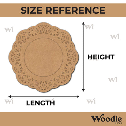 Diya Tealight Holder MDF Design 129