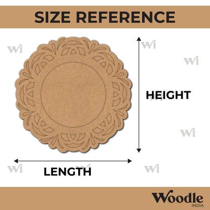 Diya Tealight Holder MDF Design 130