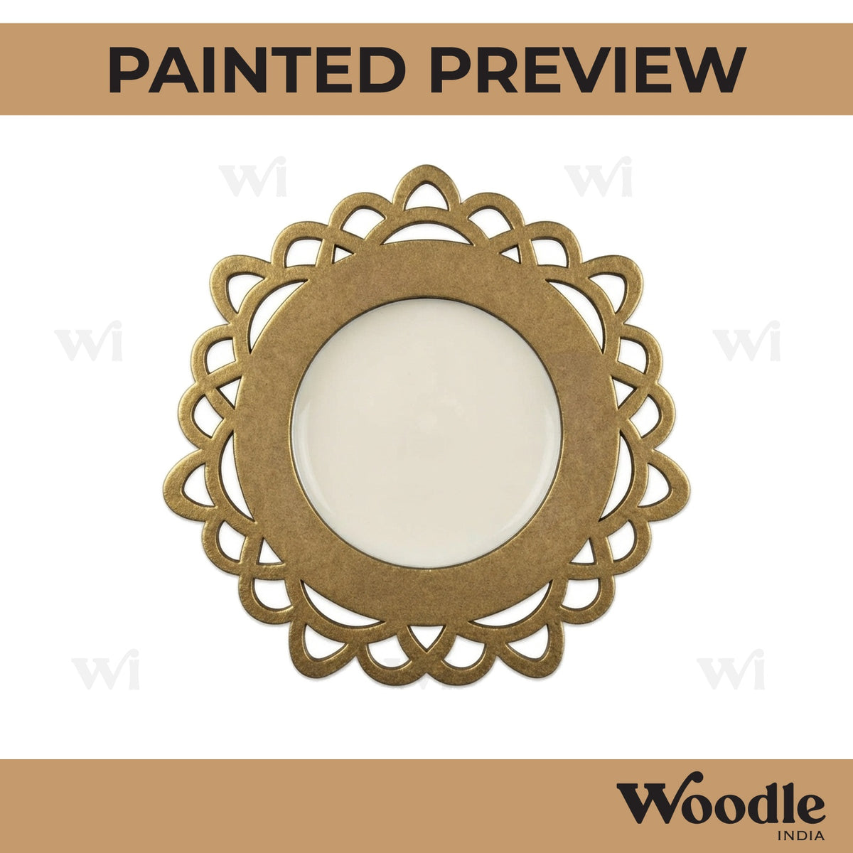 Diya Tealight Holder MDF Design 132