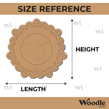 Diya Tealight Holder MDF Design 132
