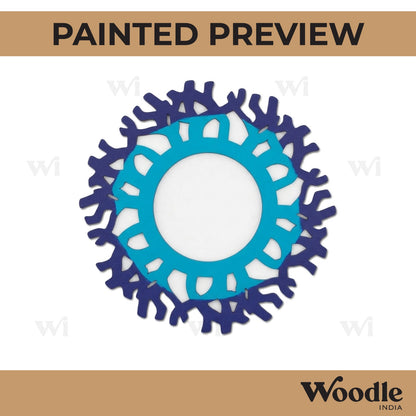 Diya Tealight Holder MDF Design 133