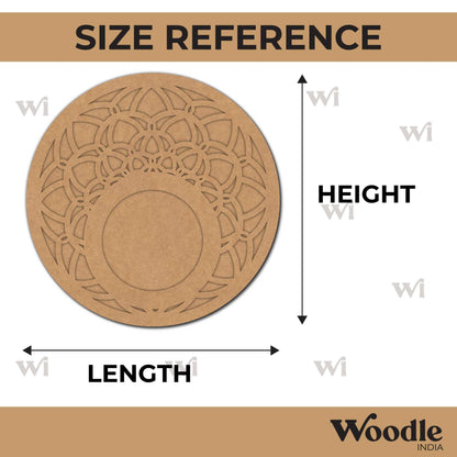 Diya Tealight Holder MDF Design 139