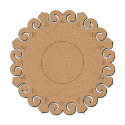 Diya Tealight Holder MDF Design 140