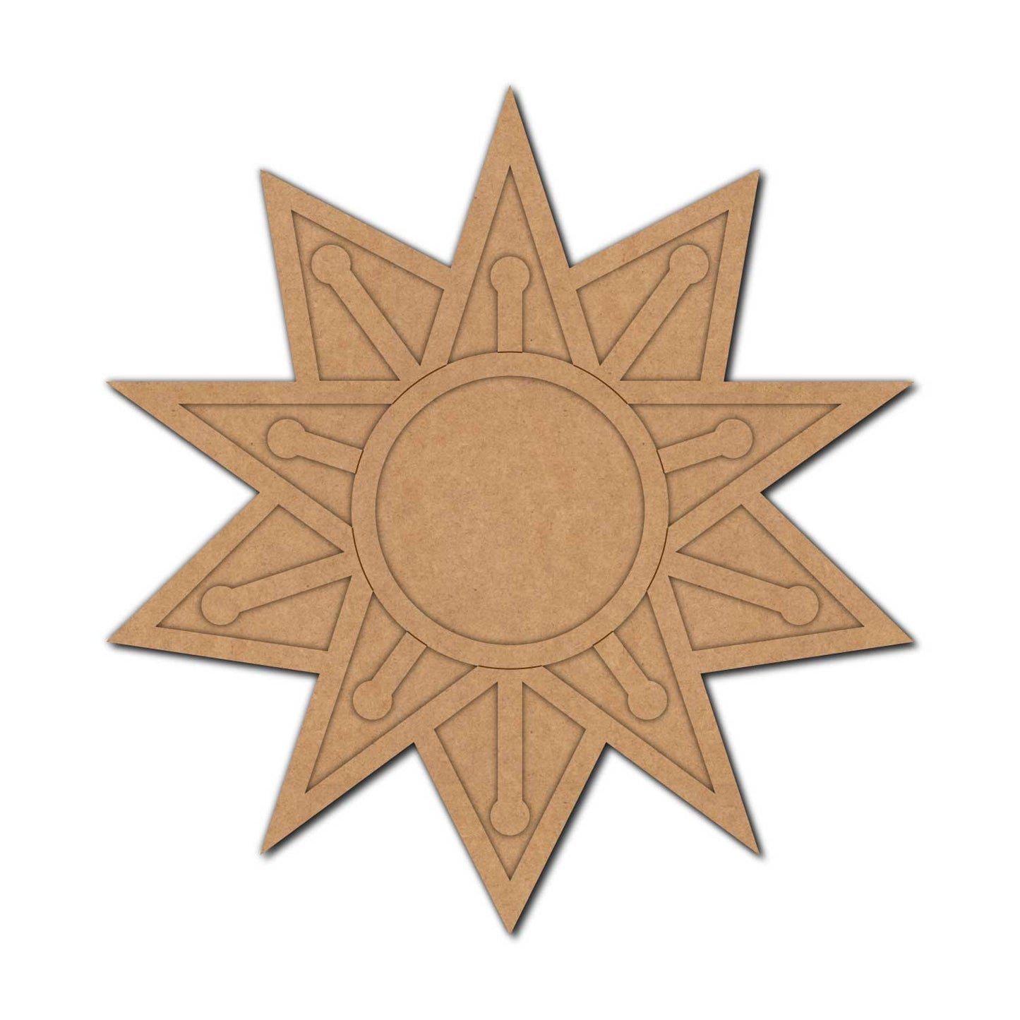 Diya Tealight Holder MDF Design 142