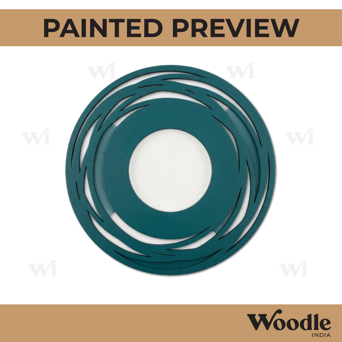 Diya Tealight Holder MDF Design 143