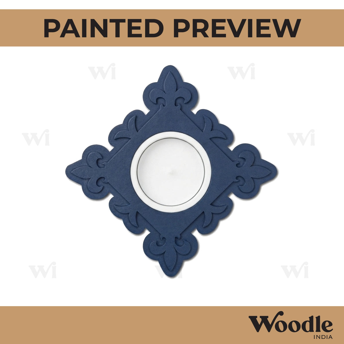 Diya Tealight Holder MDF Design 144