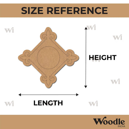 Diya Tealight Holder MDF Design 147