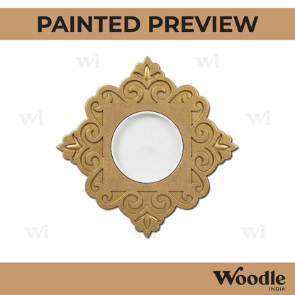 Diya Tealight Holder MDF Design 150