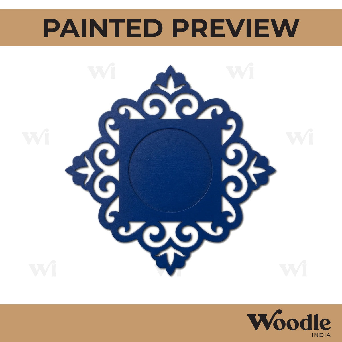 Diya Tealight Holder MDF Design 151