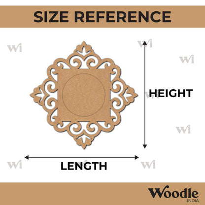 Diya Tealight Holder MDF Design 151
