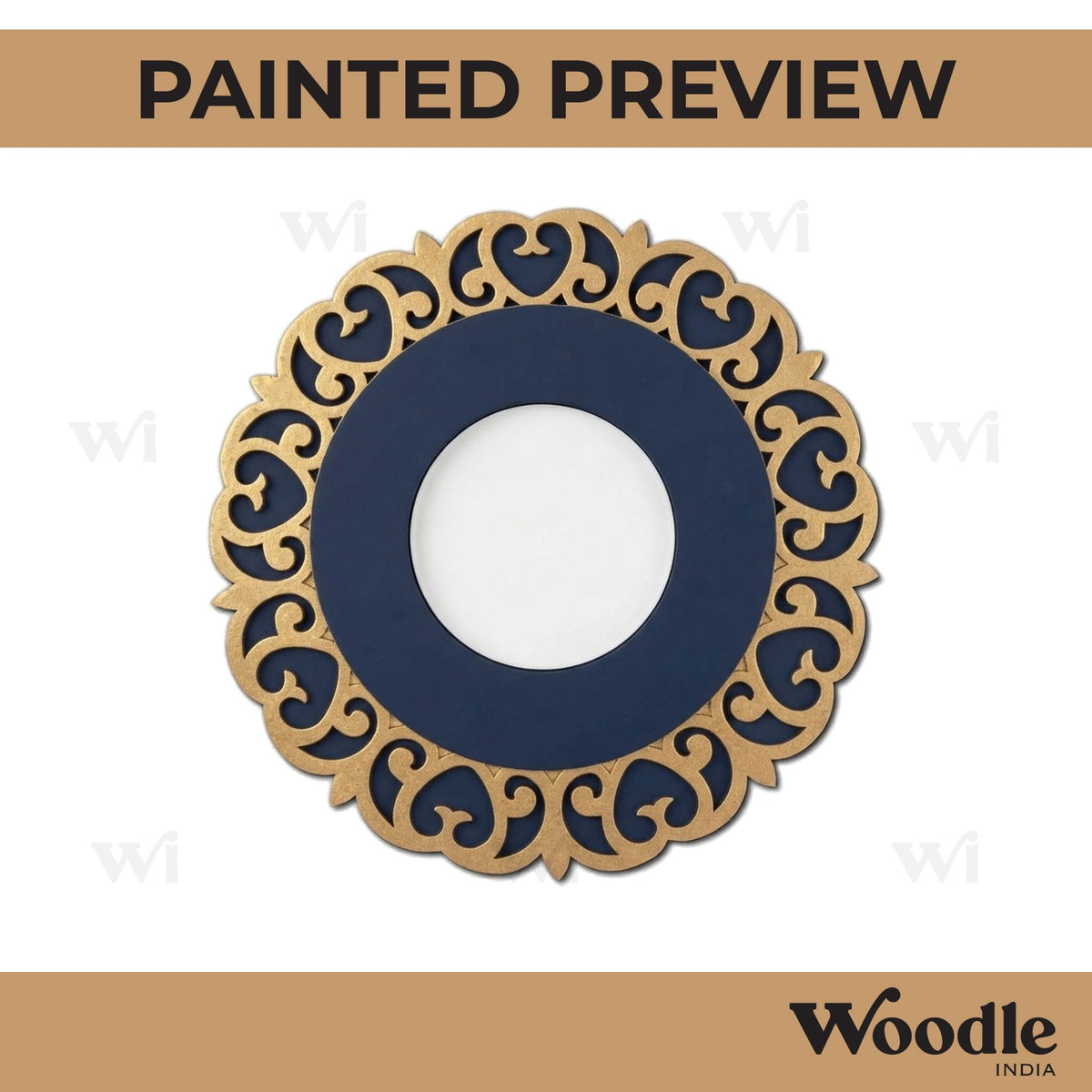 Diya Tealight Holder MDF Design 152