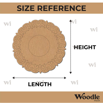 Diya Tealight Holder MDF Design 152