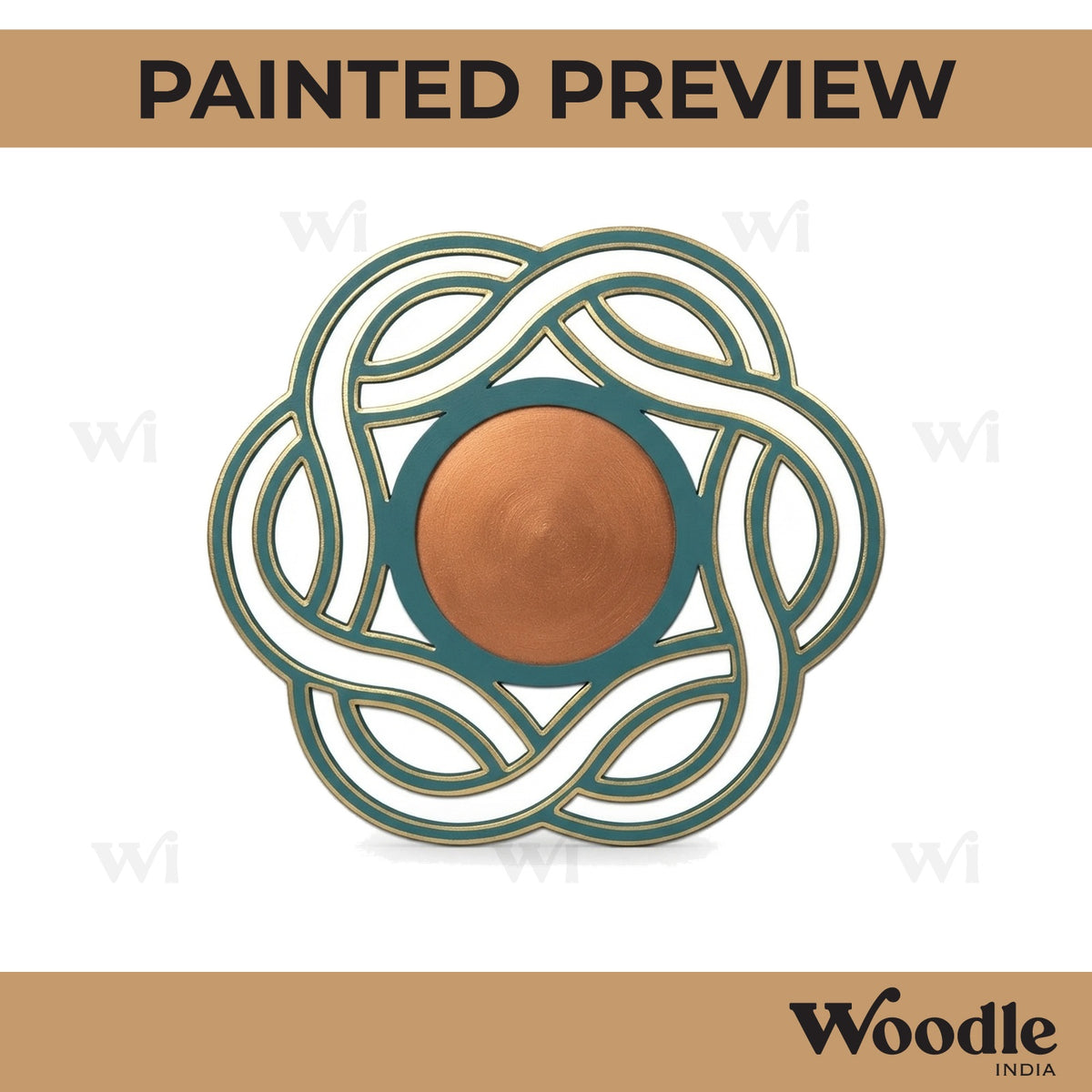 Diya Tealight Holder MDF Design 156